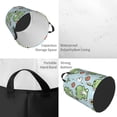thumbnail image 4 of Gaeub Cute Floral Frog Dirty Clothes Storage Basket, Toy Storage Bin for Storing Clothing, Diapers, Toys -, 4 of 8