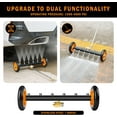 thumbnail image 6 of Undercarriage Pressure Washer Attachment with 6 Nozzles,  16" Dual-Function Water Broom for Pressure Washer Undercarriage Cleaner with 3 Pieces Extension Wand, 4000 PSI, 1 Adapter, 6 of 8