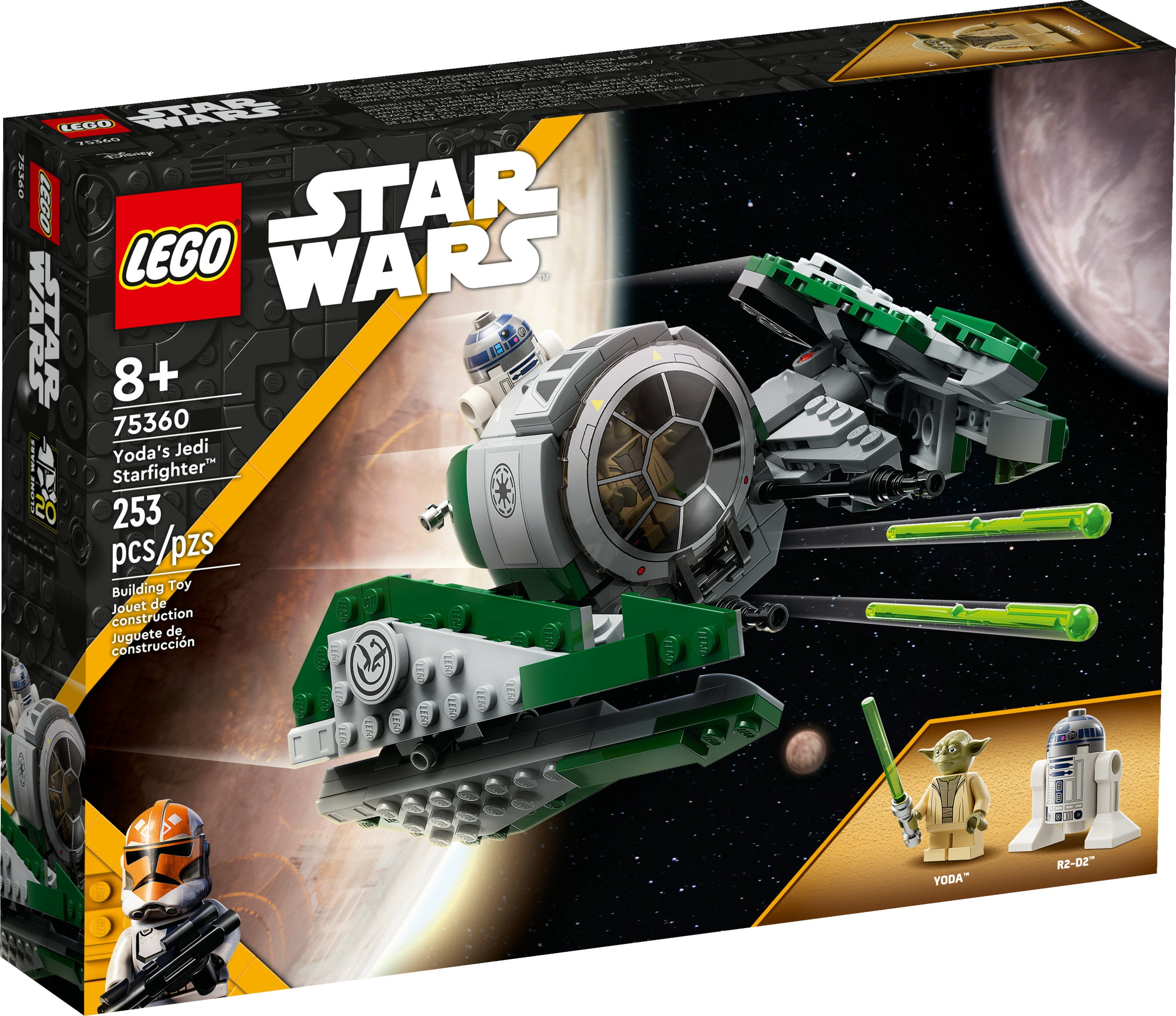 LEGO Star Wars: The Clone Wars Yoda's Jedi Starfighter 75360 Star