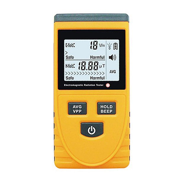 Probador de radiación electromagnética, Detector de radiación electromagnética Digital, medidor Emf, contador, dosímetro