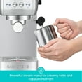 thumbnail image 5 of CASABREWS 3700 Essential 20-Bar Espresso Machine and Coffee Maker, Stainless Steel, 5 of 9