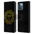 thumbnail image 1 of Head Case Designs Officially Licensed Haroulita Magick - Tarot - Mystical Sun Gold Leather Book Wallet Case Cover Compatible with Apple iPhone 12 Pro Max, 1 of 6