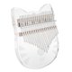 thumbnail image 5 of Nuevo lindo 21 teclas acrílico transparente transparente Mbira Thumb El 15x17.5x2cm Yuyangstore Crystal Kalimba Thumb Piano, 5 of 8