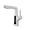 WHITE, variant on Temperature Digital Display Bathroom Faucet Intelligent Faucet Brass Basin Taps Cold Hot Water Pull Out Lifting For Bath Sink -Modern Design