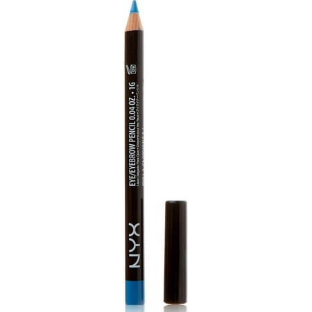 4 Pack - NYX Professional Makeup Slim Eye Pencil, Electric Blue 1