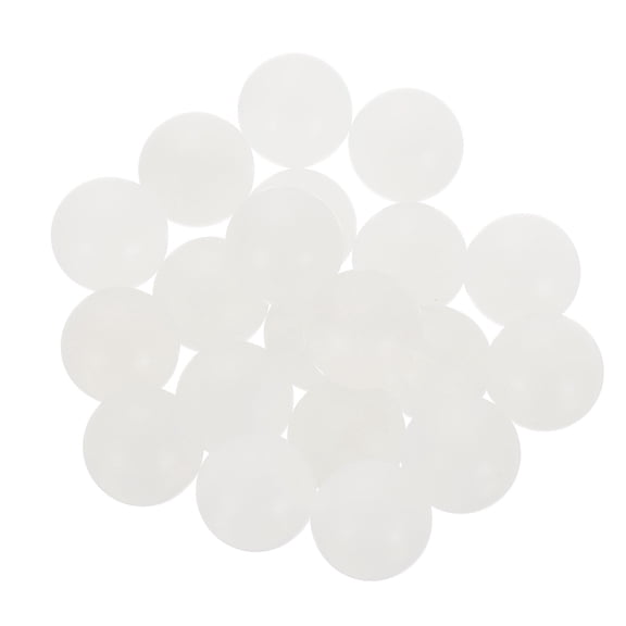 20 Packs PP Plastic Bearing Balls 16mm Solid Plastic Balls, White