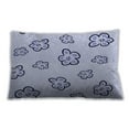 thumbnail image 1 of Ahgly Company Patterned Outdoor Rectangular Lavender Blue Lumbar Throw Pillow, 13 inch by 19 inch, 1 of 5