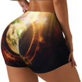 thumbnail image 3 of Athletic Shorts for Women, Yin Yang 1 Seam Womens Shorts High Waisted Sport Running Workout Gym, 3 of 8