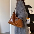 thumbnail image 6 of JUYGO Fashionable Shoulder Bag New Casual Bag With Chain Strap PU Leather Versatile Hobo Handbag For Ladies, 6 of 7