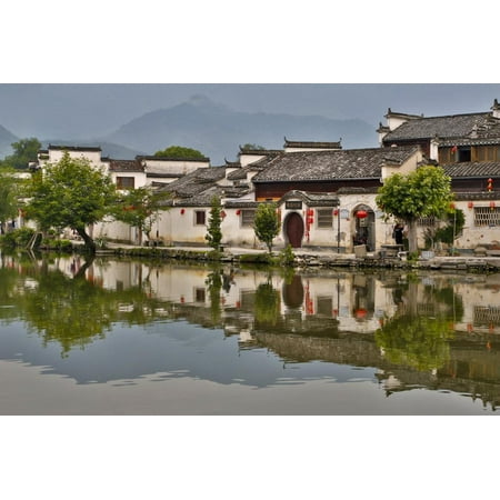Hongcun Village, China, UNESCO World Heritage Site Print Wall Art By Darrell