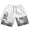 thumbnail image 1 of SAILING Pantalones cortos de gimnasio de Anime para hombre y mujer, Shorts con estampado 3d de Manga Berserk, pantalones cortos de rendimiento 2 en 1, pantalones cortos de compresión de seca, 1 of 4