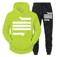 thumbnail image 4 of Chándal divertido con diseño de perro salchicha para hombre, conjunto de 2 piezas con capucha y pantalones, sudadera unisex con capucha, ropa deportiva para correr, 4 of 5