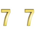 thumbnail image 4 of maskred House Numbers for Outside Simple Style Numerical Signs Sign Exquisite Number Mark Accessories Number Mark Marking Accessory Number 7 2PCS, 4 of 6