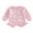 Pink, variant on RUINIXCW Baby Girls Fall Knit Romper Fashion Duck Embroidery Crew Neck Long Sleeve Sweater Jumpsuit