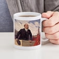 thumbnail image 4 of CafePress - Lenin Mug - 11 oz Ceramic Mug - Novelty Coffee Tea Cup, 4 of 4