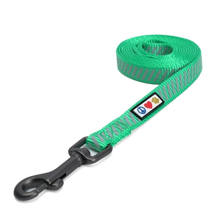 UPC: 0850003242385 | Pawtitas 6 FT Dog Leash Reflective Dog Leash Dog Training Leash Puppy Leash Aquamarine Dog Leash
