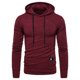 thumbnail image 1 of Hombres Casual Color sólido Suéter Manga larga Sudaderas con capucha Blusa Fridja  FKASFK5758, 1 of 7