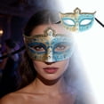 thumbnail image 2 of Masquerade Lace Party Beauty Half Face Lady Wearing, 2 of 5
