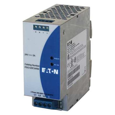 Eaton Power Supply - EATON PSG120F24RM DC Power Supply,24VDC,5A,50/60 Hz