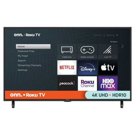 REFURBISHED 0nn. 43" Class 4K UHD LED Roku Smart TV HDR (10001_2584)