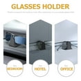 thumbnail image 3 of Shisuyan Eyeglasses Display Stand Eyeglasses Rack Black Rectangular Base 2Pcs 1.49X1.38X1.38in, 3 of 9