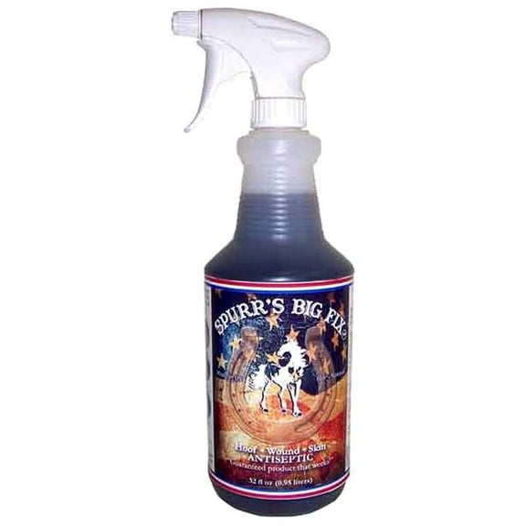 Spurrs Big Fix C Spurrs 32oz Wound Skin Hoof Spray 6 32 Fl Oz (Pack of 1)