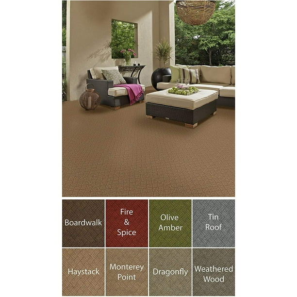 3x5' Haystack Indoor Outdoor Custom Cut Area Rug Carpet Runners with