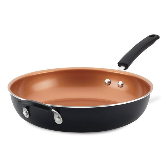 Sartén 32 cm Farberware Easy Clean Pro. Aluminio, antiadherente cerámico. Negro
