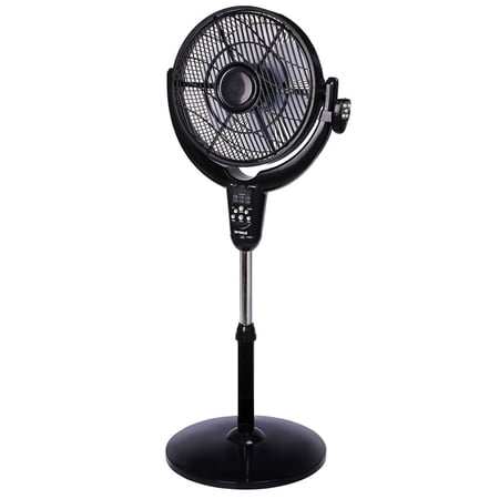 Optimus Tracker 14" 3-Speed Oscillating Pedestal Fan
