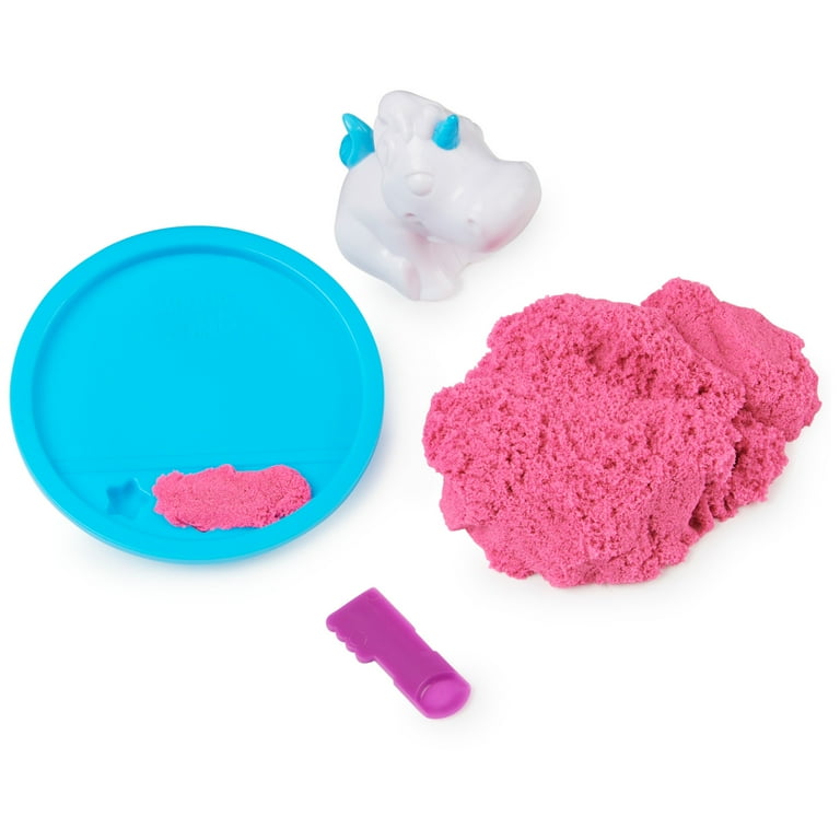Kinetic Sand Unicorn Playset, Mini Mystery Surprise with Case