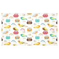 thumbnail image 3 of BSDHOME Cute Colorful Owl Bird Tablecloth Set 60x104 Inches - Autumn Harvest Floral Tablecover Desk Table Cloth Cover for Wedding Party Decor, 3 of 5