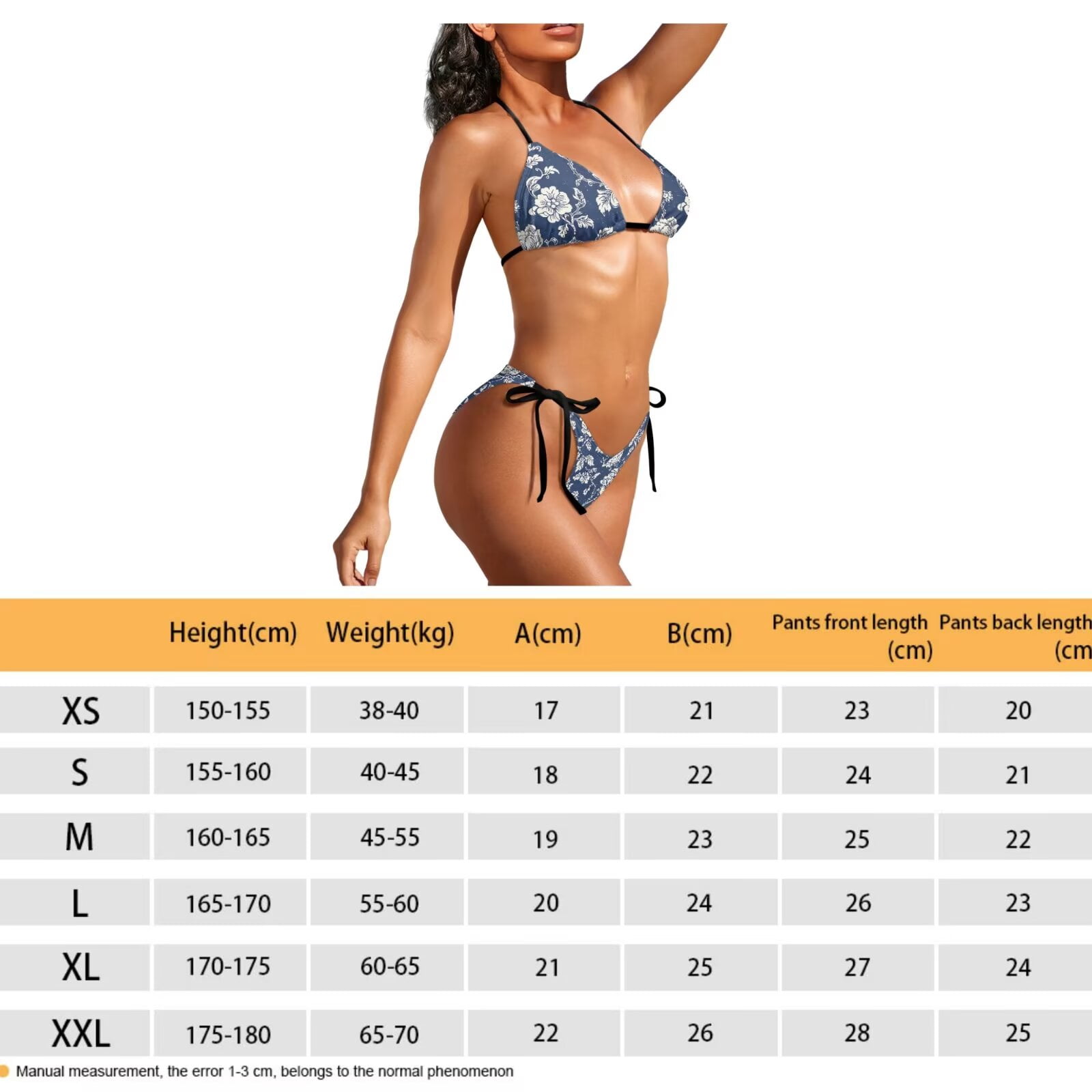 Uourmeti Boho Floral Print Matching Swimsuits for Couples 2 Piece Womens Bikini Set Mens Swim Trunks His and Hers Swimsuits Matching Set for Hawaii Beach