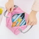 thumbnail image 4 of Xihbxyly Bolsa de Almuerzo Portátil, Bolsa Bento Térmica, Bolsa de Hielo Grande Que Conserva El Calor, Diseño de Aluminio Engrosado, Ideal para Picnics Al Aire Libre y Viajes, Ideal para El Trabajo,, 4 of 5