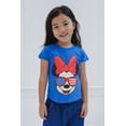 thumbnail image 2 of Disney Minnie Mouse July 4th Little Girls T-Shirt Infant to Big Kid, 2 of 4