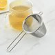 thumbnail image 4 of Colador de té grande Colador de malla fina para cocina Tamiz de cóctel de acero inoxidable Tamices de alimentos Colador de líquido Colador de taza para té de hojas sueltas para oficina en casa, 4 of 8