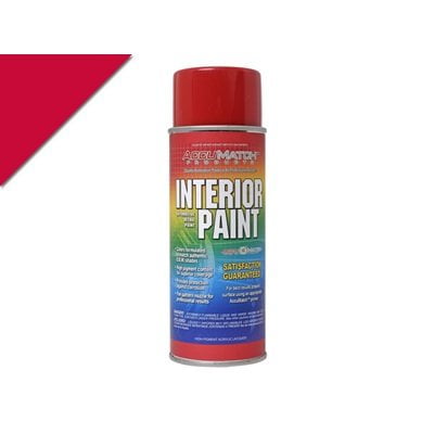 Scott Drake L-6022 ACCUMATCH™ Interior Paint - Bright Red(Semi Gloss) - 12 Ounce Can - Each