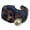 blue pearls, variant on Contemporary Drip Oil Open Rings with Gold Foil Adjustable Size Hand Painted Rings Finger Jewelry for Everyday Wear
