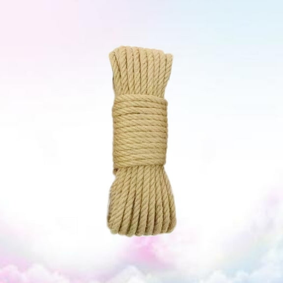 FOLOYORI 1Set Macrame Rope Jute Twine For Diy Projects 12mm 30M