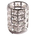 thumbnail image 4 of Brocha de Maquillaje de Cristal Soledad Almacenamiento para Tocador Plata L, 4 of 10