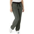 thumbnail image 3 of ave. Coastal Women's Seven Pocket Bootcut Scrub Pant in Olive, 4XL, 3 of 6