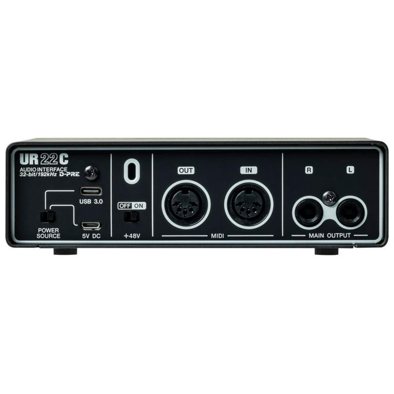 Steinberg UR22C Recording Pack with Mic and Headphones