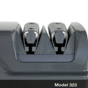 Chef’sChoice Model 323 Commercial Electric Knife Sharpener, 2-Stage 20-Degree Dizor, in Gray (0323000)