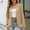 Khaki, variant on EGNMCR Blazer Jackets for Women Open Front Long Sleeve Work Office Casual Blazers Work Office Suit Dressy Lightweight Jackets Outfits Fall Winter