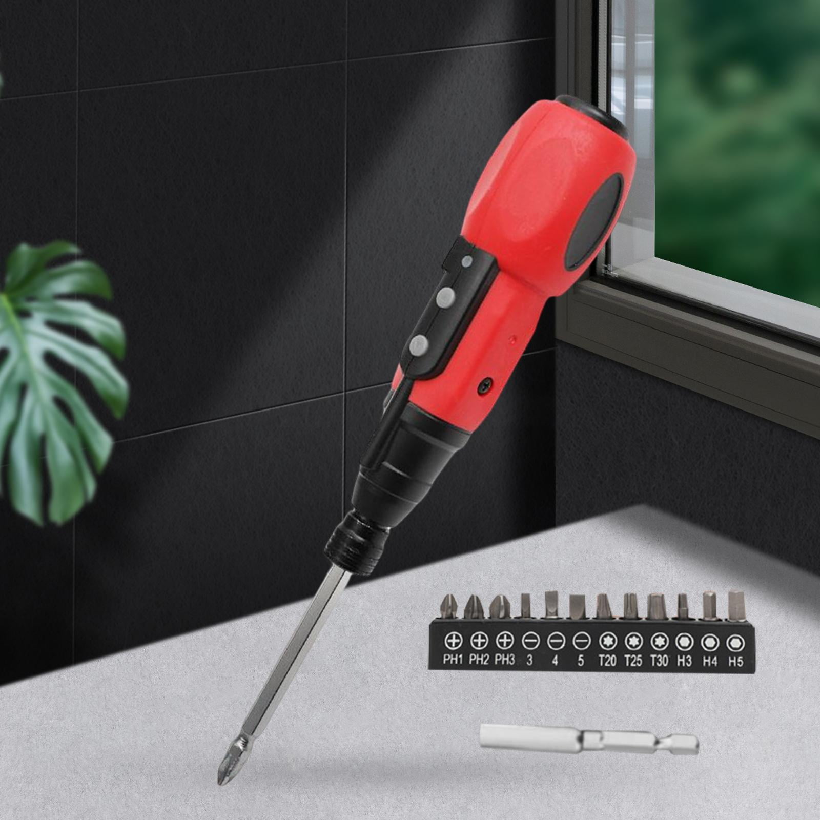 Electric Screwdriver Set USB Rechargeable with Light Power Tools for Repairs