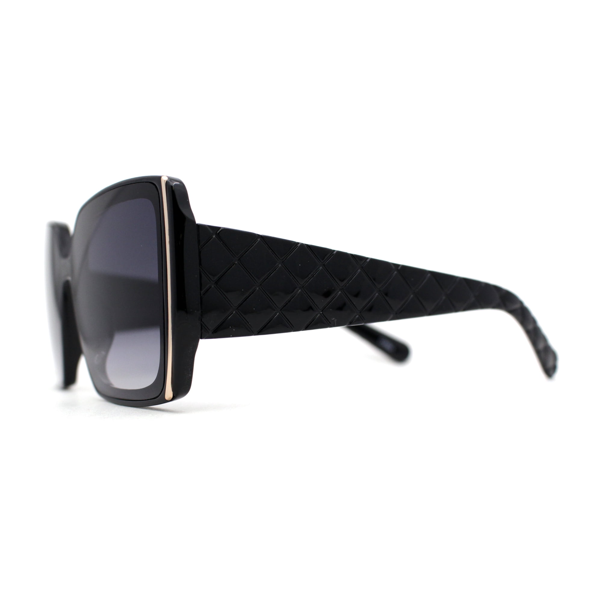 Lunettes De Soleil Enveloppantes Vintage Black Flys - Style Années 90 - Marron - Occasion