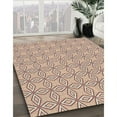 thumbnail image 3 of Ahgly Company Machine Washable Indoor Rectangle Transitional Deep Peach Orange Area Rugs, 8' x 10', 3 of 7