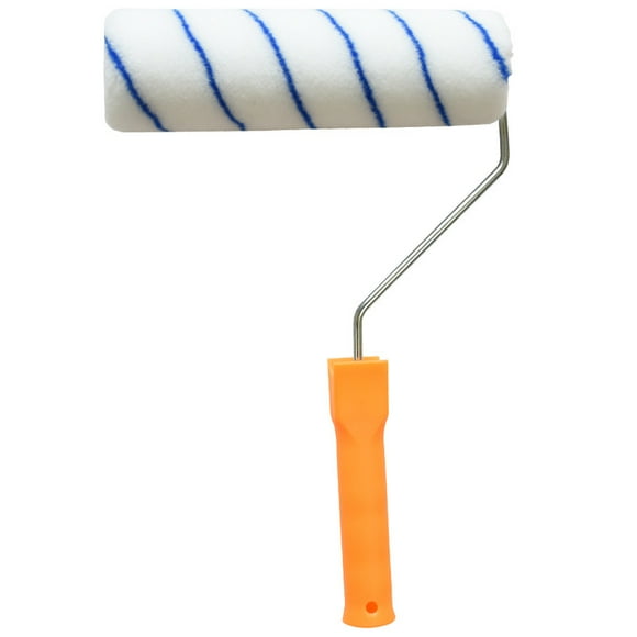 Tatum88 Paint rollers, 23cm paint roller, mini paint roller brush with rubber grips Suitable for family room wall architecture decoration and painting supplies.