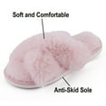 thumbnail image 2 of Sole Happy's COMFY TOES - Women's Slipper- Pink - Size 5/6, 2 of 6