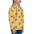 thumbnail image 3 of Daiia Hand Drawn Strawberry for Boys Fashion Hoodies & Sweatshirts with Kangaroo Pocket,Hooded Sweatshirt for Kid, Breathable& Moisture Wicking-X-Large, 3 of 6