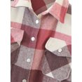thumbnail image 3 of Diconna Chemise à Carreaux Décontractée pour Femmes à Manches Longues, 3 of 8